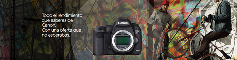 Canon Promocion EOS 5D Mark III con Optica